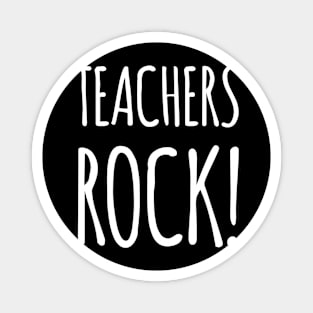 Teachers Rock! Magnet